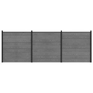 vidaXL Aia komplekt 526 x 186 cm WPC ja Alumiinium Hall