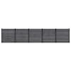 vidaXL Aia komplekt 5 tk 872 x 186 cm WPC ja Alumiinium Hall