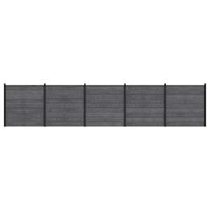 vidaXL Aia komplekt 5 tk 872 x 186 cm WPC ja Alumiinium Hall