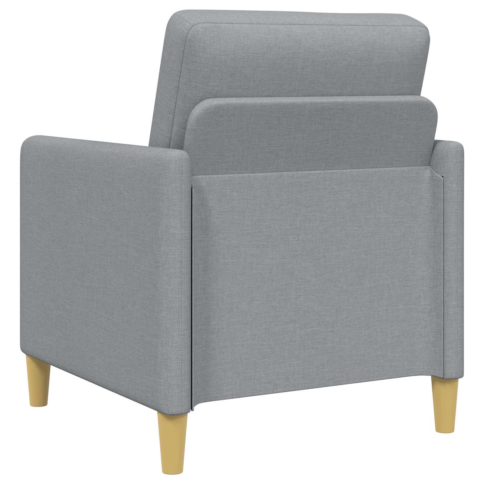 Sofa s shrambo Svetlo siva 72 x 78 x 87 cm Poliester - slika 7