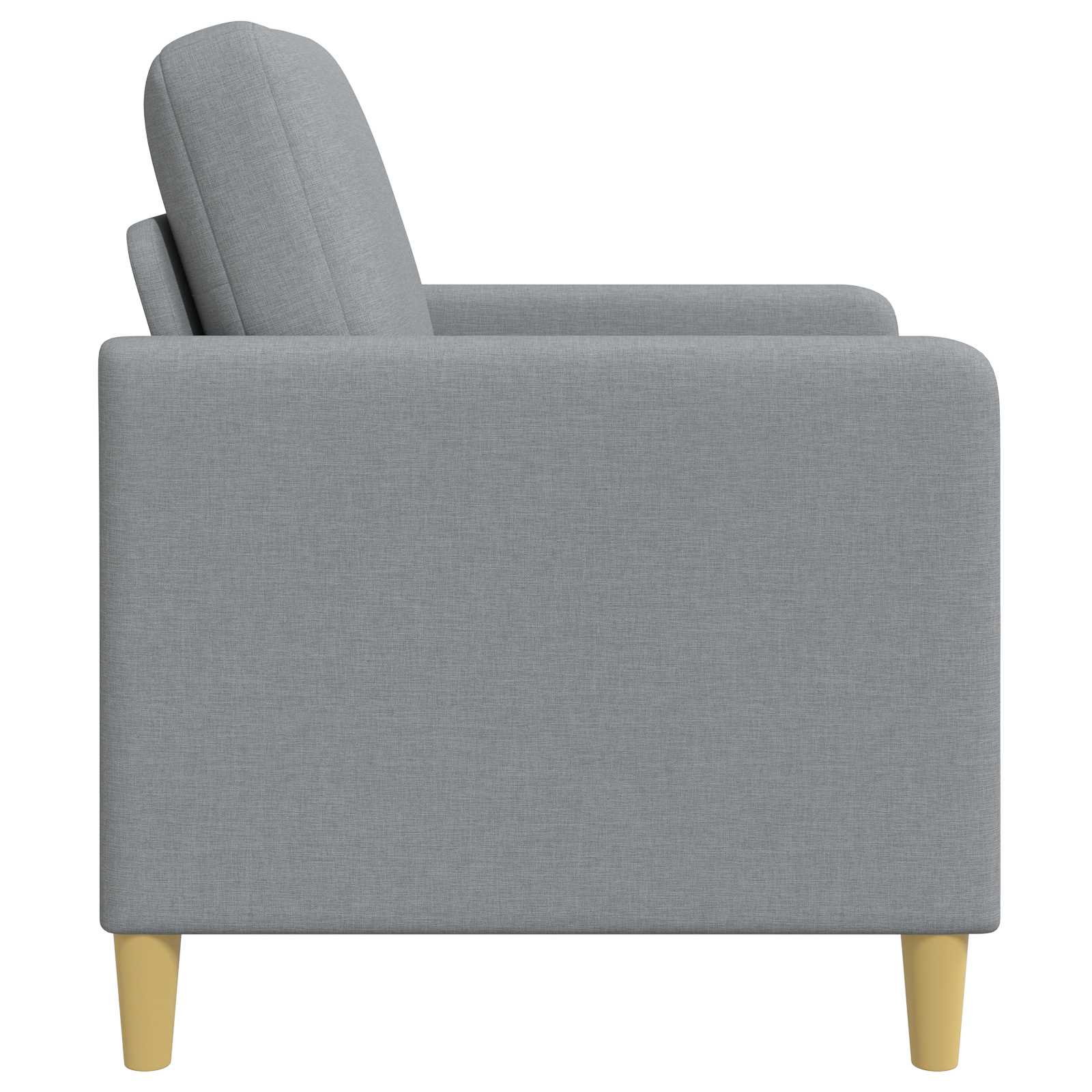 Sofa s shrambo Svetlo siva 72 x 78 x 87 cm Poliester - slika 6