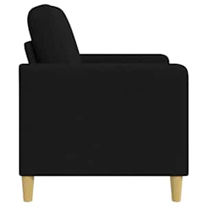 Sofa s úložným prostorem Černá 72 x 78 x 87 cm Polyester - obrázek 5