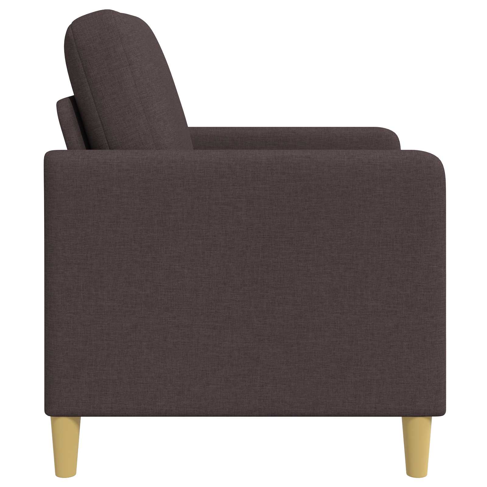 Sofa s shrambo Temno rjava 72 x 78 x 87 cm Poliester - slika 5