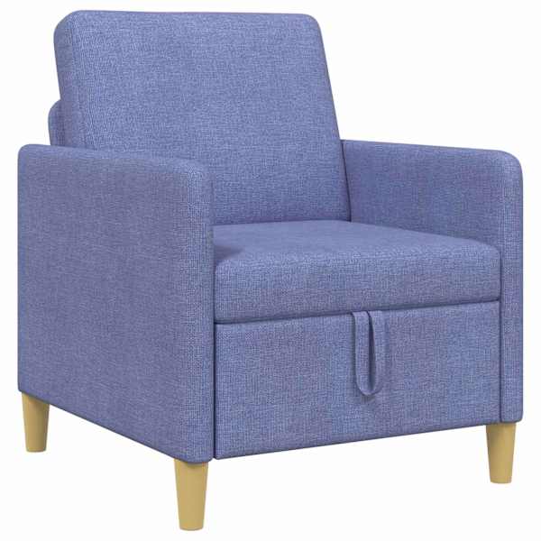 vidaXL Sohva koos hoiuruumiga Jeans sinine 72 x 78 x 87 cm Pol&uuml;ester