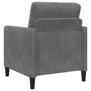 Sofa s úložným prostorem Tmavě šedá 72 x 78 x 87 cm Polyester - obrázek 6