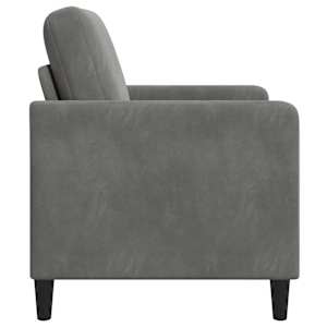 Sofa s úložným prostorem Tmavě šedá 72 x 78 x 87 cm Polyester - obrázek 5