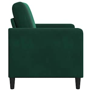 Sofa s úložným prostorem Tmavě zelená 72 x 78 x 87 cm Polyester - obrázek 5