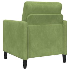 Sofa s úložným prostorem Světlá zelená 72 x 78 x 87 cm - obrázek 6