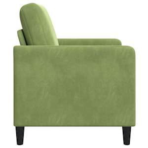 Sofa s úložným prostorem Světlá zelená 72 x 78 x 87 cm - obrázek 5