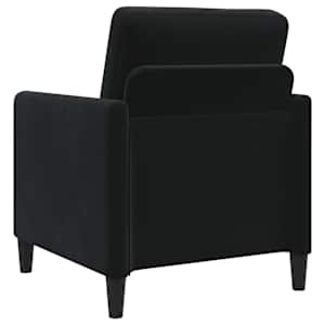Sofa s úložným prostorem Černá 72 x 78 x 87 cm Polyester - obrázek 6