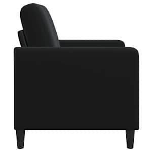 Sofa s úložným prostorem Černá 72 x 78 x 87 cm Polyester - obrázek 5