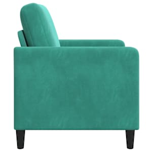 Sofa s úložným prostorem Tyrkysová 72 x 78 x 87 cm Polyester - obrázek 5