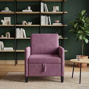Sofa s shrambo Vijolična 72 x 78 x 87 cm Poliester