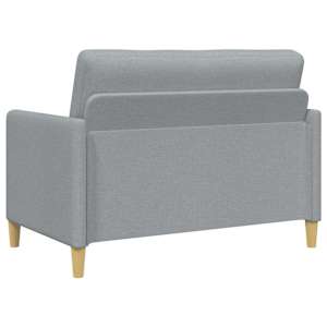 Sofa s úložným prostorem Světle šedá 122 x 78 x 87 cm Polyester - obrázek 6