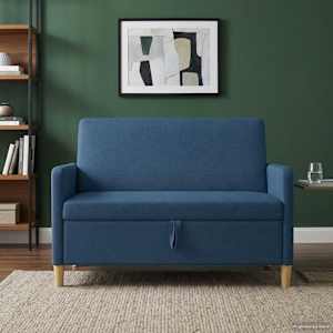 Sofa s shrambo Modra 122 x 78 x 87 cm Poliester