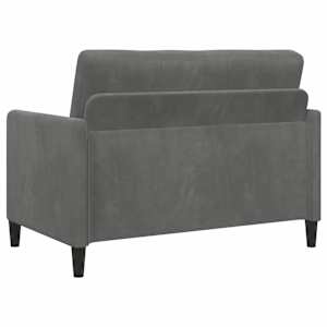 Sofa s úložným prostorem Tmavě šedá 122 x 78 x 87 cm Polyester - obrázek 5