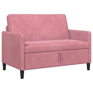 Sofa s úložným prostorem Růžová 122 x 78 x 87 cm Polyester - obrázek 2
