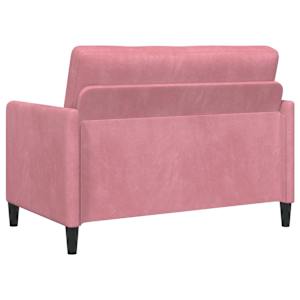 Sofa s úložným prostorem Růžová 122 x 78 x 87 cm Polyester - obrázek 5