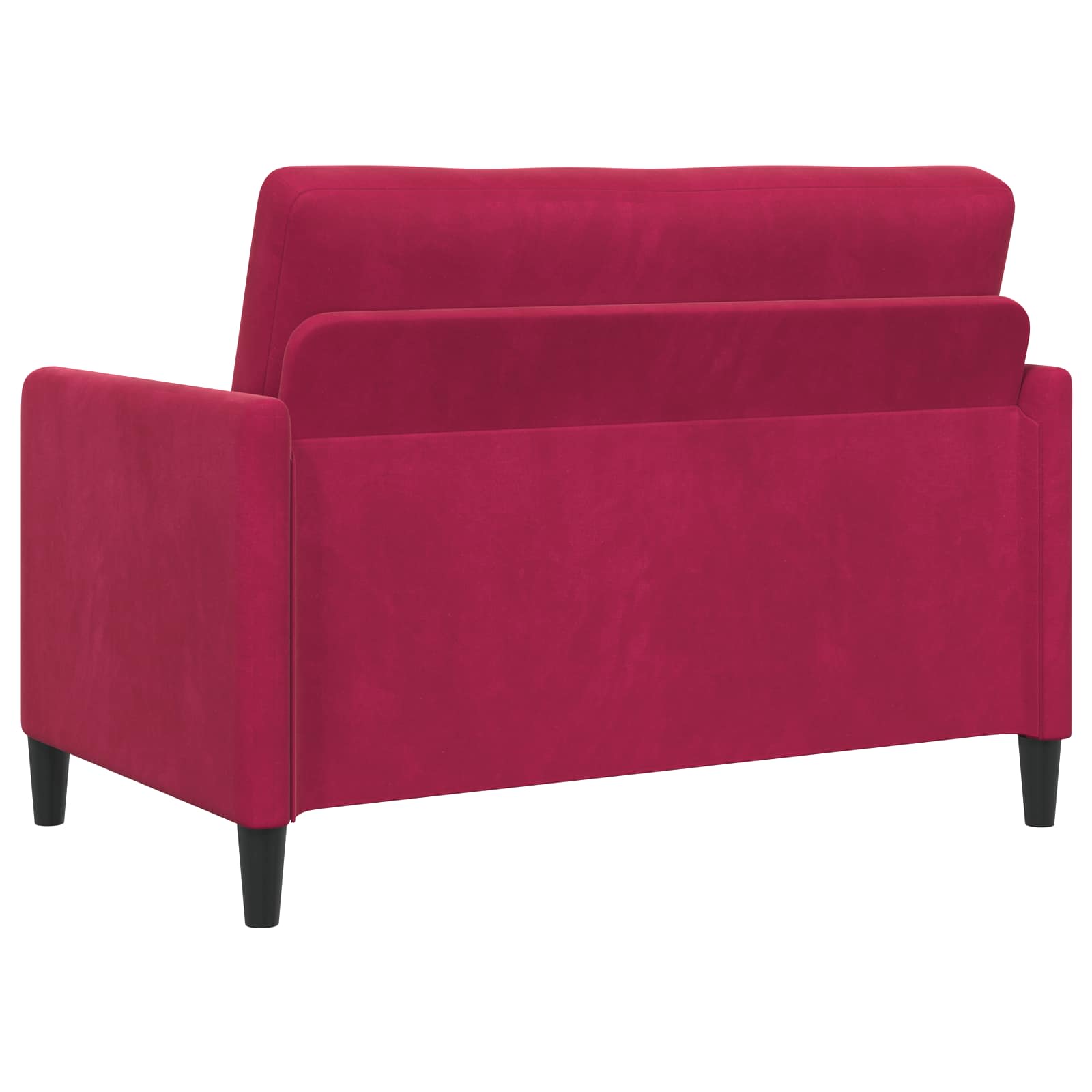 Sofa s shrambo Vinorodna rdeča 122 x 78 x 87 cm Poliester - slika 5