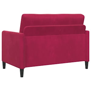 Sofa s úložným prostorem Víno Červené 122 x 78 x 87 cm - obrázek 5