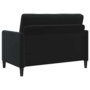 Sofa s úložným prostorem Černá 122 x 78 x 87 cm Polyester - obrázek 5