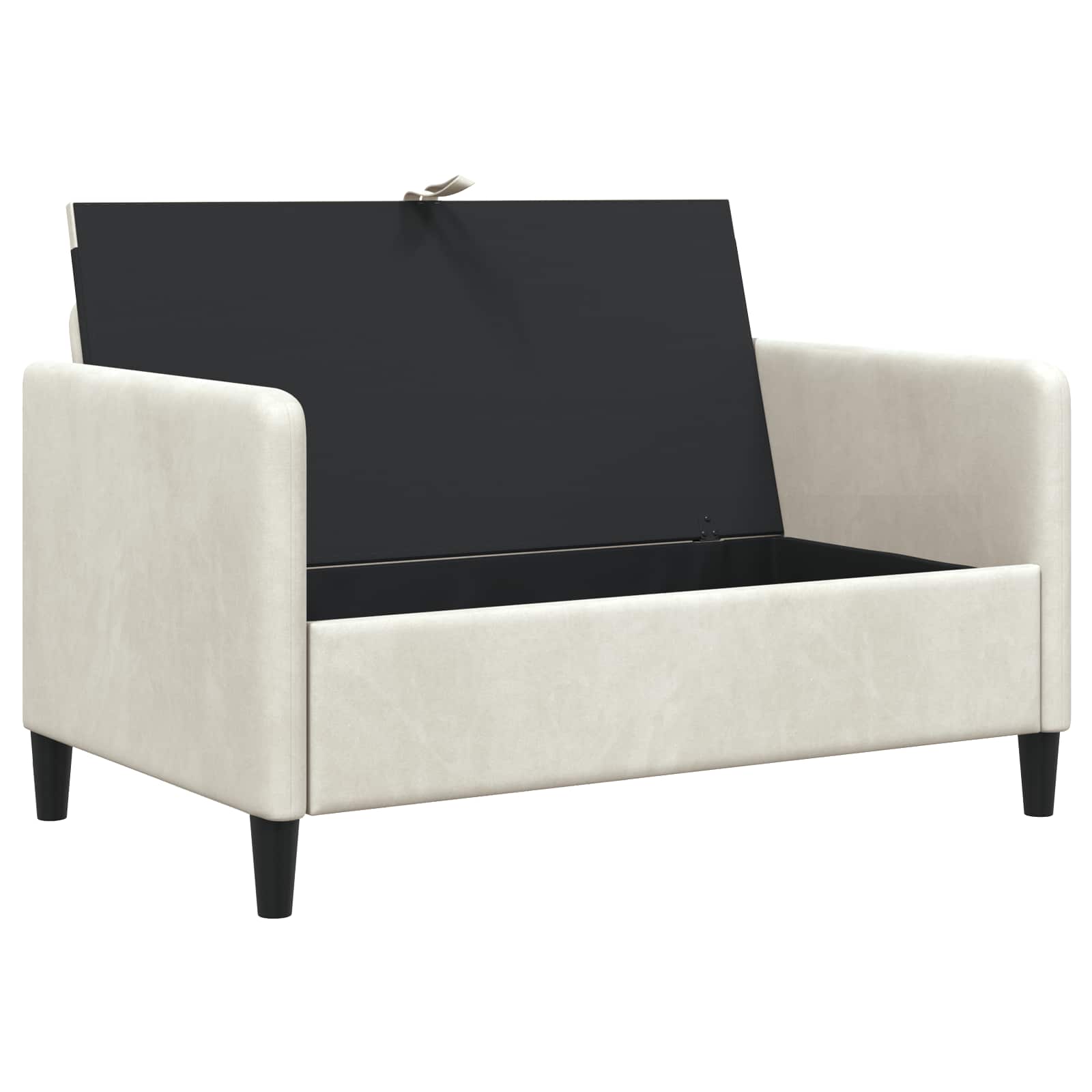 Sofa s shrambo Krem 122 x 78 x 87 cm Poliester - slika 4