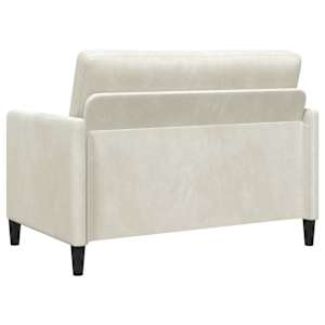 Sofa s úložným prostorem Krémová 122 x 78 x 87 cm Polyester - obrázek 5