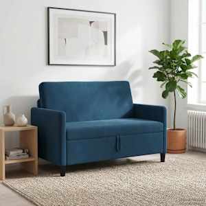 Sofa s shrambo Modra 122 x 78 x 87 cm Poliester