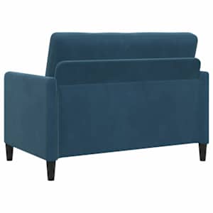 Sofa s úložným prostorem Modrá 122 x 78 x 87 cm Polyester - obrázek 7