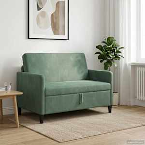 Sofa s shrambo Morsko zelena 122 x 78 x 87 cm Poliester