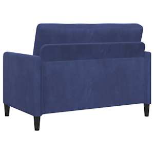 Sofa s úložným prostorem Policová modrá 122 x 78 x 87 cm - obrázek 5