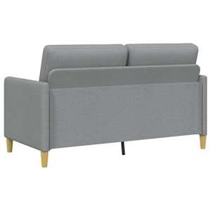 Sofa s úložným prostorem Světle šedá 152 x 78 x 87 cm Polyester - obrázek 5