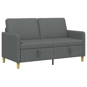 Sofa s úložným prostorem Tmavě šedá 152 x 78 x 87 cm Polyester - obrázek 2
