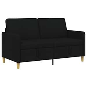 Sofa s úložným prostorem Černá 152 x 78 x 87 cm Polyester - obrázek 2