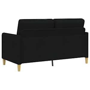 Sofa s úložným prostorem Černá 152 x 78 x 87 cm Polyester - obrázek 5