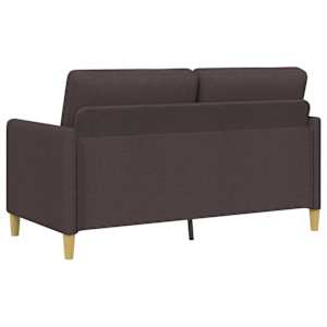 Sofa s úložným prostorem Tmavě hnědá 152 x 78 x 87 cm Polyester - obrázek 5