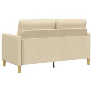 Sofa s úložným prostorem Krémová 152 x 78 x 87 cm Polyester - obrázek 5