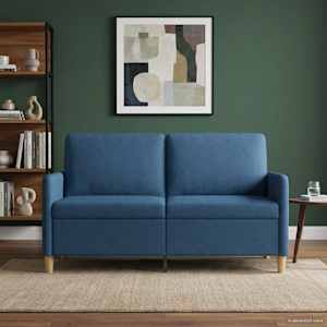 Sofa s shrambo Modra 152 x 78 x 87 cm Poliester