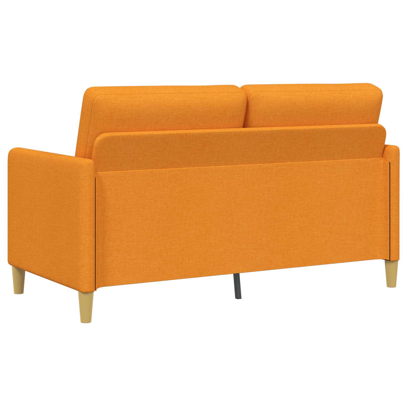 Sofa s shrambo Temno rumena 152 x 78 x 87 cm Poliester - slika 5