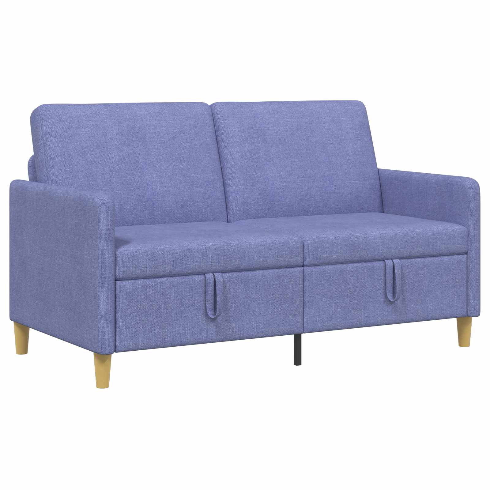 Sofa s shrambo Jeans modra 152 x 78 x 87 cm Poliester - slika 2