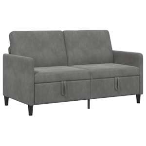 Sofa s úložným prostorem Tmavě šedá 152 x 78 x 87 cm Polyester - obrázek 2