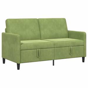 Sofa s úložným prostorem Světlá zelená 152 x 78 x 87 cm - obrázek 2