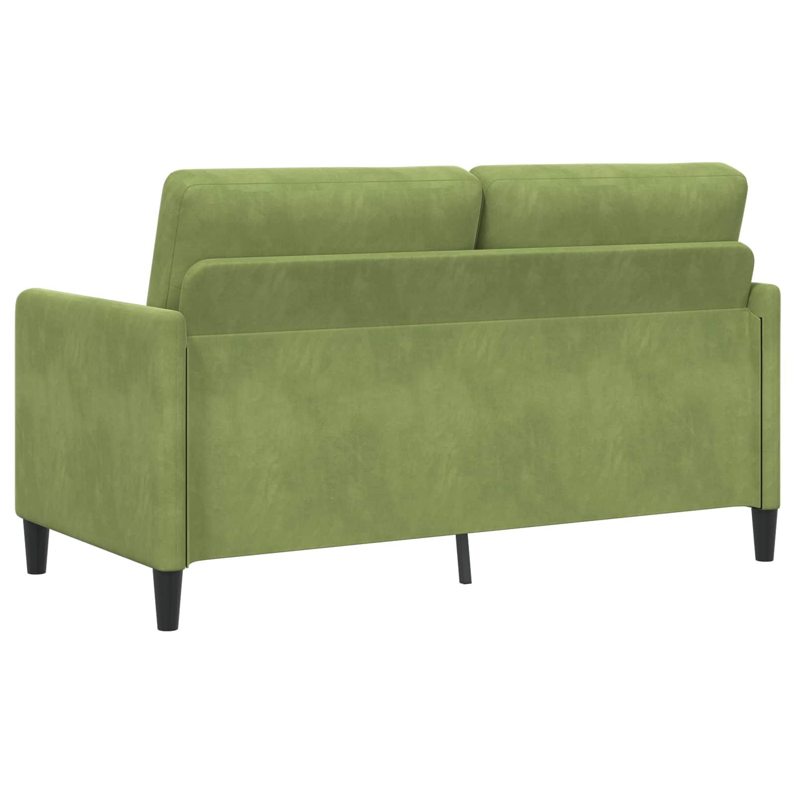 Sofa s shrambo Svetlo zelena 152 x 78 x 87 cm Poliester - slika 5