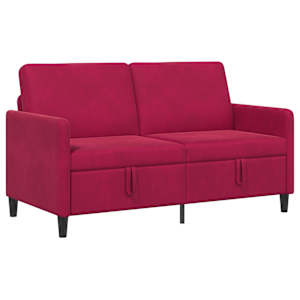 Sofa s úložným prostorem Víno Červené 152 x 78 x 87 cm - obrázek 2