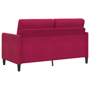 Sofa s úložným prostorem Víno Červené 152 x 78 x 87 cm - obrázek 5