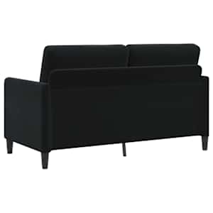 Sofa s úložným prostorem Černá 152 x 78 x 87 cm Polyester - obrázek 5