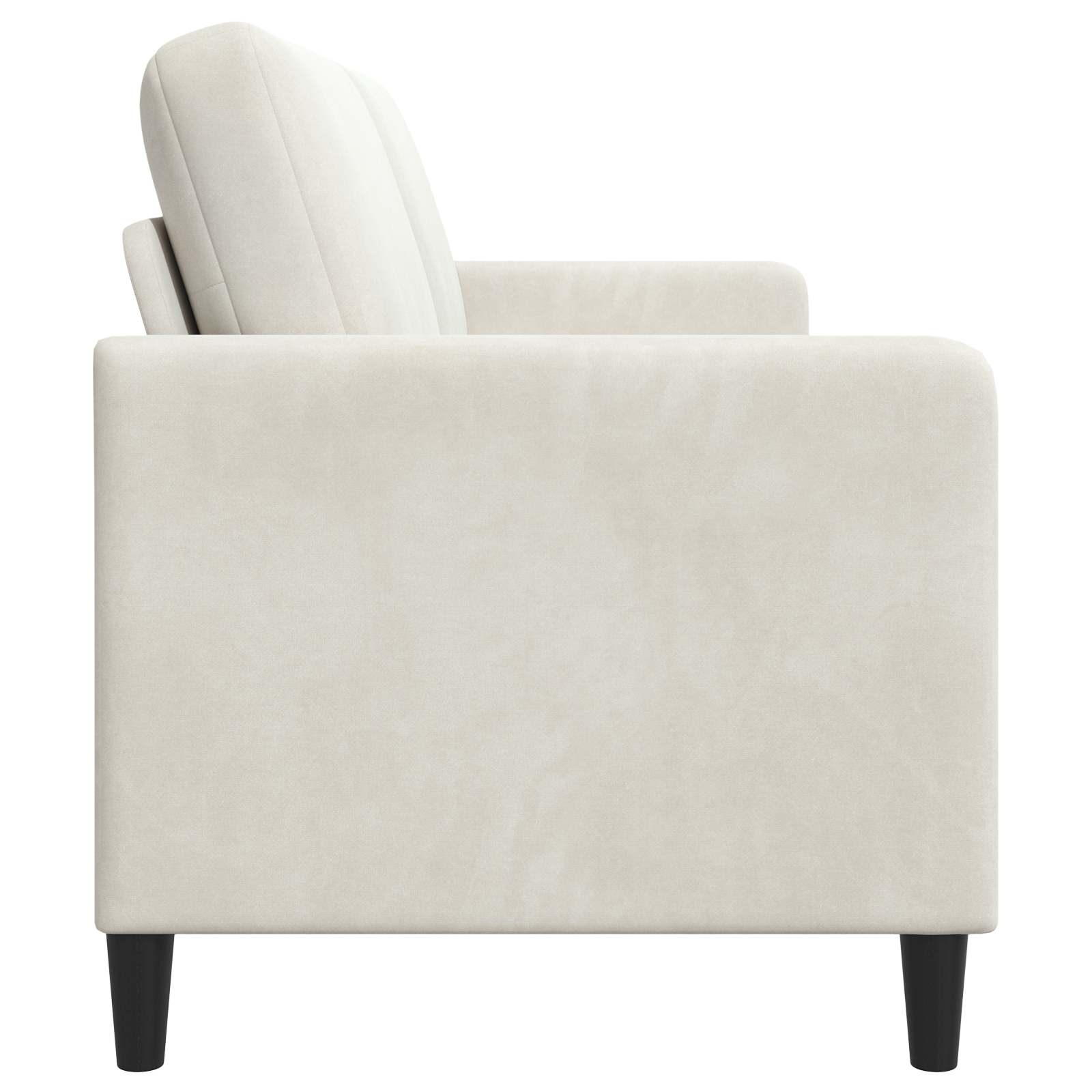 Sofa mit Stauraum Creme 152 x 78 x 87 cm Polyester – Ansicht 5