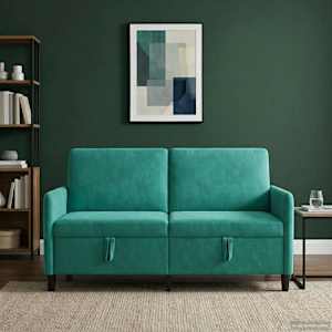 Sofa s shrambo Turkizna 152 x 78 x 87 cm Poliester
