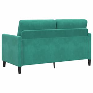 Sofa s úložným prostorem Tyrkysová 152 x 78 x 87 cm Polyester - obrázek 5