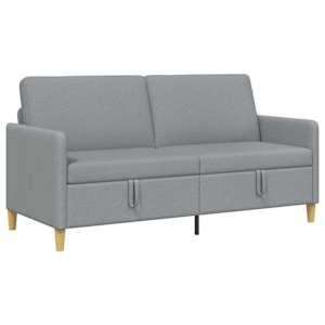 Sofa s úložným prostorem Světle šedá 172 x 78 x 87 cm Polyester - obrázek 2